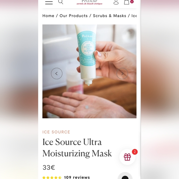 🔴 POLAAR Ice Source Ultra Moisturizing Mask Brand New & Sealed - Picture 5 of 6